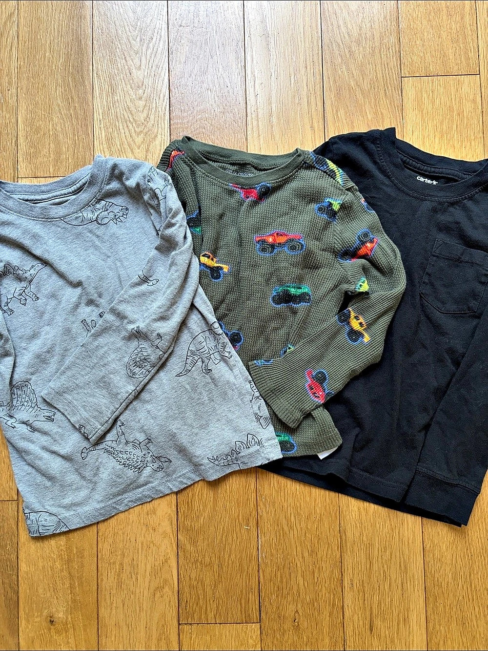 🦕Boys 4T Long Sleeve Shirt Bundle🦕 — Assorted Brands